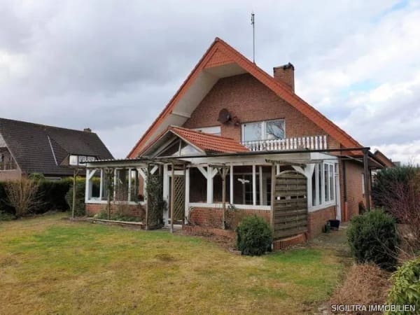 Immobilie in Lähden - Provisionsfrei! Familienglück pur- großzügiges Ein-/Zweifamilienhaus mit Wintergarten in Lähden - Bild 3