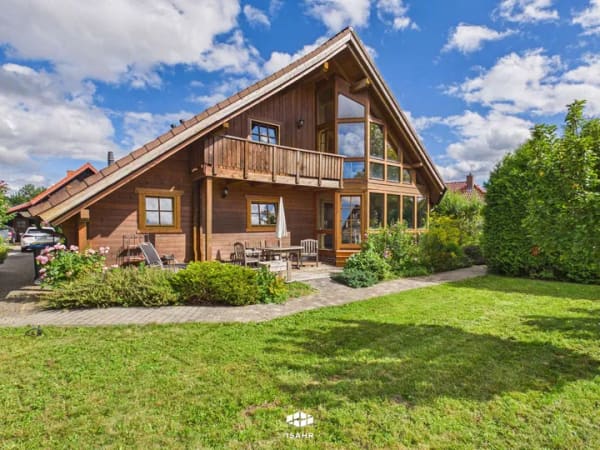 Immobilie in Teichland - Freiraum, Natur und Wohnglück: Charmantes Holzhaus mit viel Platz nahe Cottbus! - Bild 0