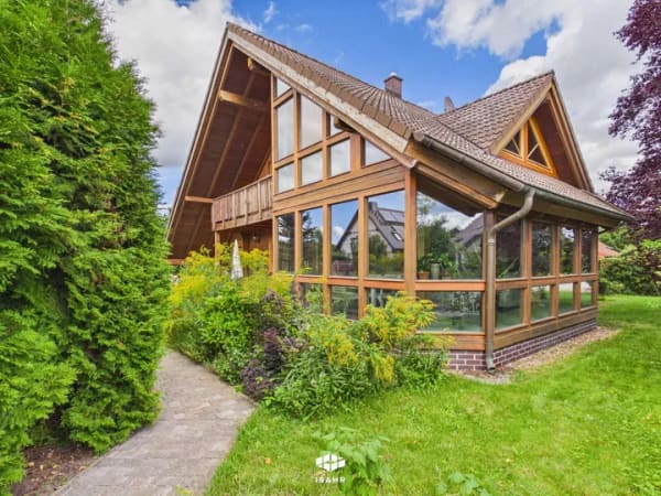 Immobilie in Teichland - Freiraum, Natur und Wohnglück: Charmantes Holzhaus mit viel Platz nahe Cottbus! - Bild 2