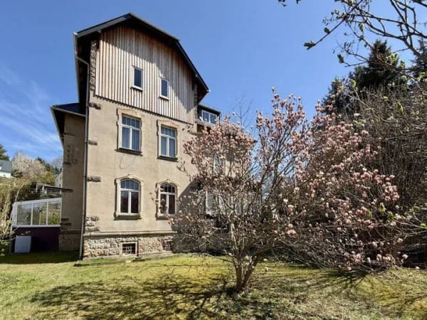 Immobilie in Gersdorf - Stilvolle Gründerzeitvilla auf großzügigem Anwesen mit Ausbaupotenzial für drei Wohnetagen - Bild 3
