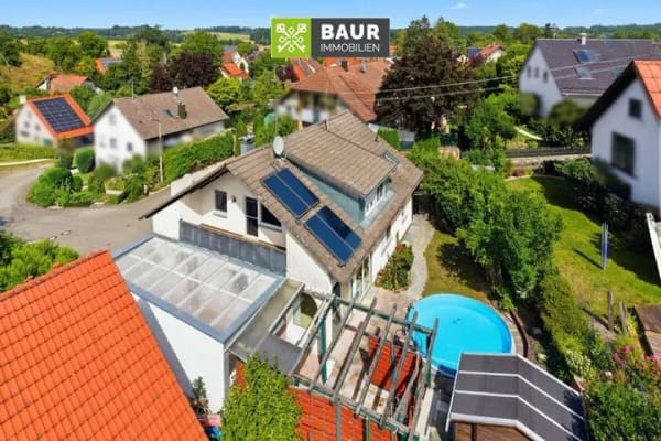 Immobilie in Pfaffenhofen an der Roth - 360° I Sofort frei für Ihre Ideen: 3-Parteien-Haus mit Gewerbeoption & Garten in ruhiger Lage - Bild 1
