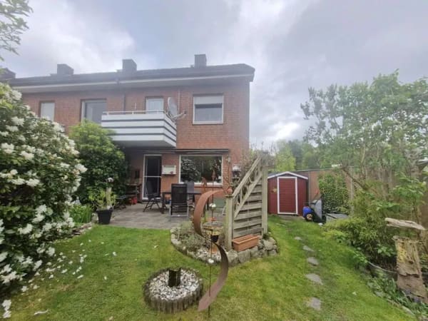 Immobilie in Fockbek - Schönes Reihenendhaus mit sonniger Aussicht in guter Lage von Fockbek - derzeit vermietet - Bild 3