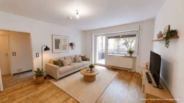 Immobilie in Birkenheide - *Nur 1% Provision* Sofort verfügbar: Gepflegte 2-Zimmer-Wohnung mit guter Aufteilung in Waldrandlage - Bild 2
