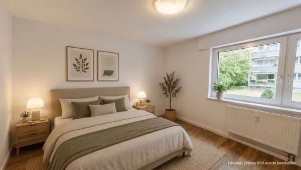 Immobilie in Birkenheide - *Nur 1% Provision* Sofort verfügbar: Gepflegte 2-Zimmer-Wohnung mit guter Aufteilung in Waldrandlage - Bild 4