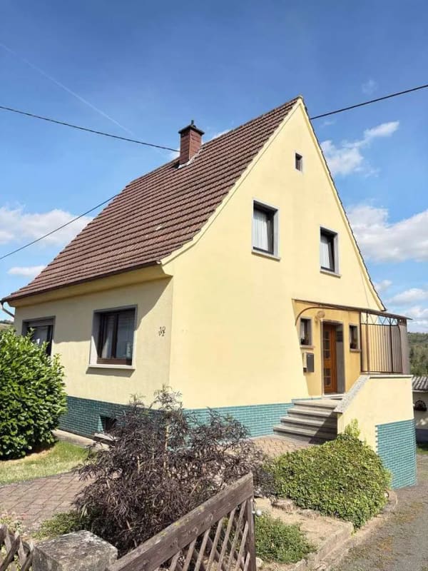 Immobilie in Merxheim - Gemütliches Einfamilienhaus mit großem Grundstück und tollem Weitblick - Bild 0