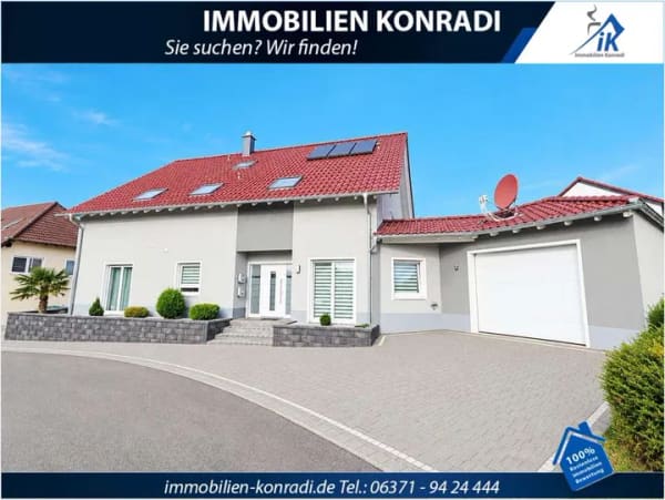 Immobilie in Ramstein-Miesenbach - IK | Ramstein-Mi.: Ein besonderes Zuhause – schönes Zweifamilienhaus mit Garten in Top-Lage - Bild 0