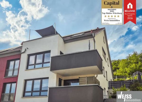 Immobilie in Zellingen - Moderne PREMIUM 4-Zimmer Wohnung in Zellingen-Retzbach - Bild 0