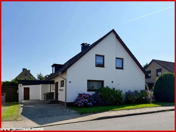 Immobilie in Schleswig - Ein Ort, der sich nach Zuhause anfühlt – großzügig wohnen und den Garten genießen - Bild 1