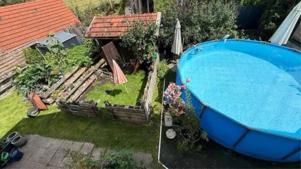 Immobilie in Dießen am Ammersee - Ländliches Einfamilienhaus mit schönem Garten in Obermühlhausen bei Dießen am Ammersee - Bild 1