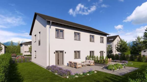 Immobilie in Moosinning - Exklusives Zweifamilienhaus in Moosinning - Individuell geplant und hochwertig ausgestattet - Bild 0