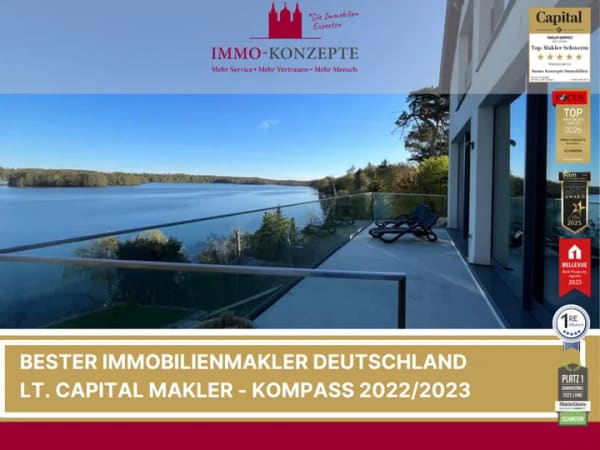 Immobilie in Pinnow - Wo Natur und Lebensqualität zuhause sind – außergewöhnliches Neubau-Anwesen direkt am See - Bild 0
