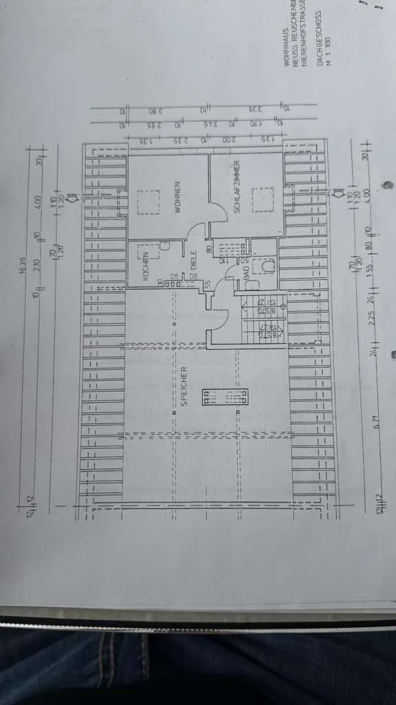 Immobilie in Neuss - Kleine 2 Zimmer DG Wohnung in Reuschenberg - Bild 3