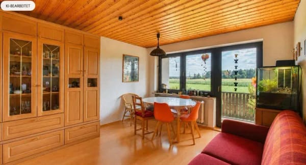 Immobilie in Oberhaching - AIGNER - Vermietete Doppelhaushälfte mit großzügigem Garten im Grünen - Bild 1