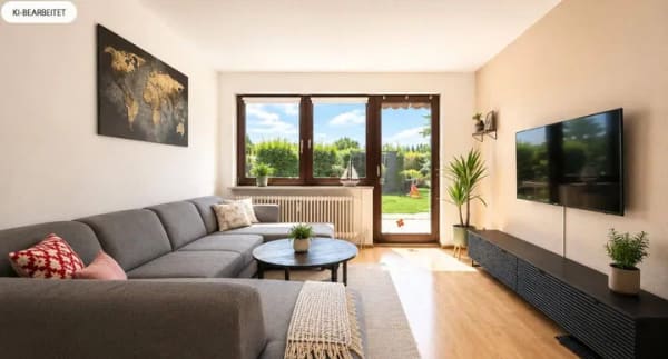 Immobilie in Oberhaching - AIGNER - Vermietete Doppelhaushälfte mit großzügigem Garten im Grünen - Bild 4