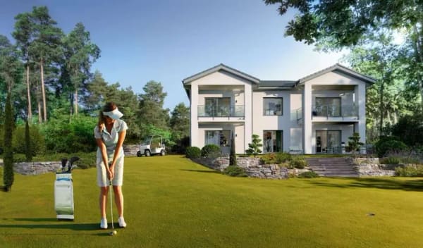 Immobilie in Naunhof - DAS ELEMENT DES GLÜCKS: IHR NEUES HAUS DIREKT AM WALD - Bild 1