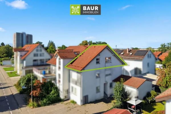 Immobilie in Eriskirch - 360° I Gepflegte 2-Zimmer-Dachgeschosswohnung als Kapitalanlage in Eriskirch - Bild 0