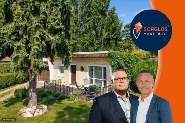 Immobilie in Schönebeck (Elbe) - Gepflegter Freizeitbungalow mit Garten, Terrasse und Garage in Plötzky - Bild 0