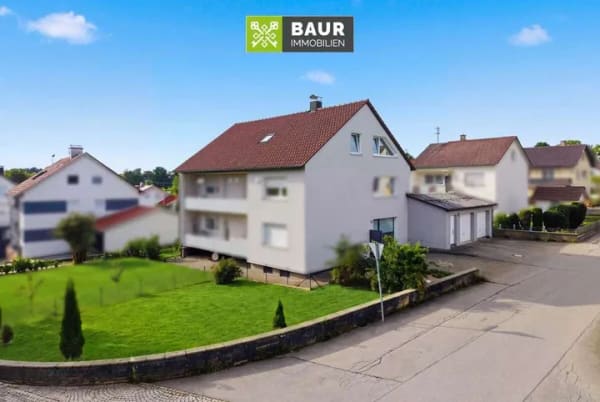 Immobilie in Bad Wurzach - 360° | Sofort frei in Bad Wurzach-Seibranz – 3-Zimmer-DG-Wohnung mit Garage & Gartenanteil - Bild 0