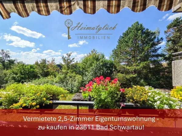 Immobilie in Bad Schwartau - Vermietete 2,5-Zimmer Eigentumswohnung 
mit Balkon & TG-Stellplatz in Bad Schwartau - Bild 0