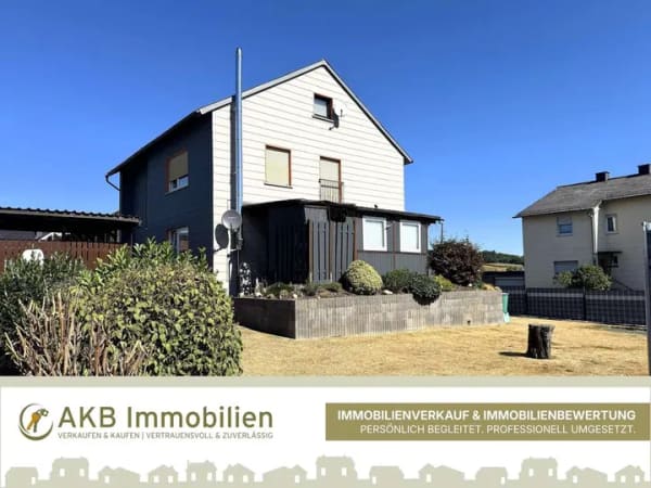 Immobilie in Bad Endbach - Einfamilienhaus, solide und naturnah - Bild 2