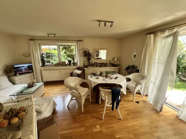 Immobilie in Oberau - Schöne, ruhige 1-Zimmer-Maisonette-Wohnung mit 80 m² Nutzfläche, Terrasse und eigenem Gartenanteil - Bild 1