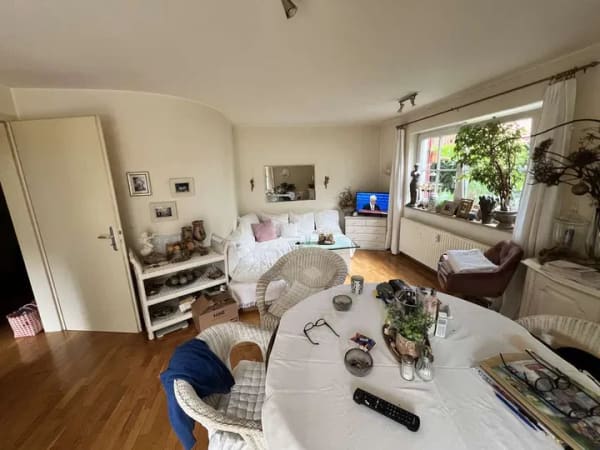 Immobilie in Oberau - Schöne, ruhige 1-Zimmer-Maisonette-Wohnung mit 80 m² Nutzfläche, Terrasse und eigenem Gartenanteil - Bild 2