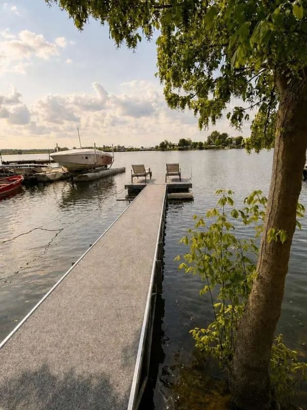 Immobilie in Hamm am Rhein - Haus Rheinblick – 1. Reihe am Eicher See mit eigenem Steg & Rheinblick - Bild 3