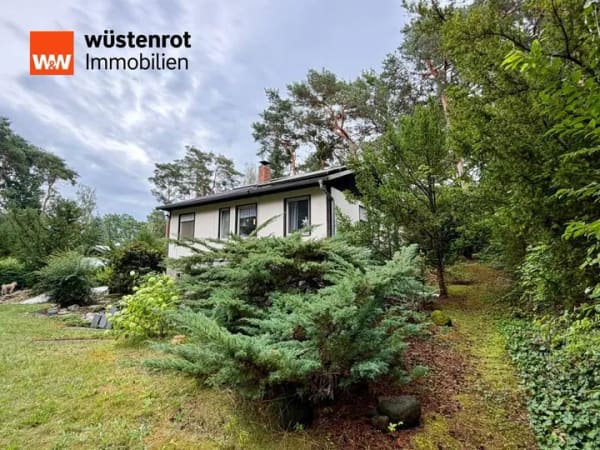 Immobilie in Teupitz - Idyllischer Wochenendbungalow am Wasser mit eigenem Steg & großem Waldgrundstück - Bild 4