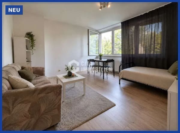 Immobilie in Rodgau - Vermietete 1-Zimmer-Wohnung in Rodgau | Aufzug, Stellplatz & Mietpotenzial - Bild 0
