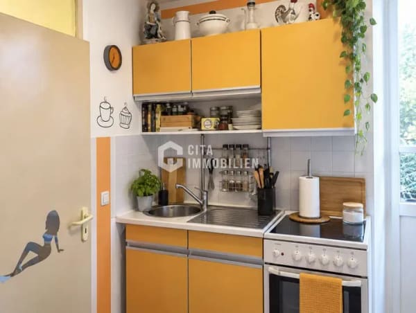 Immobilie in Rodgau - Vermietete 1-Zimmer-Wohnung in Rodgau | Aufzug, Stellplatz & Mietpotenzial - Bild 1
