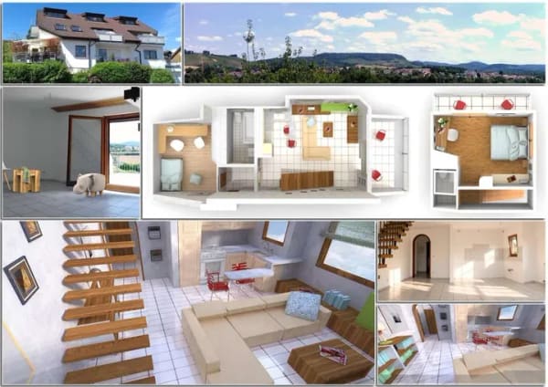 Immobilie in Bretzfeld - 💦 3 Zimmer Maisonette-Wohnung 76,03 m² Inkl. Garage u. Stellplatz 💦 - Bild 0
