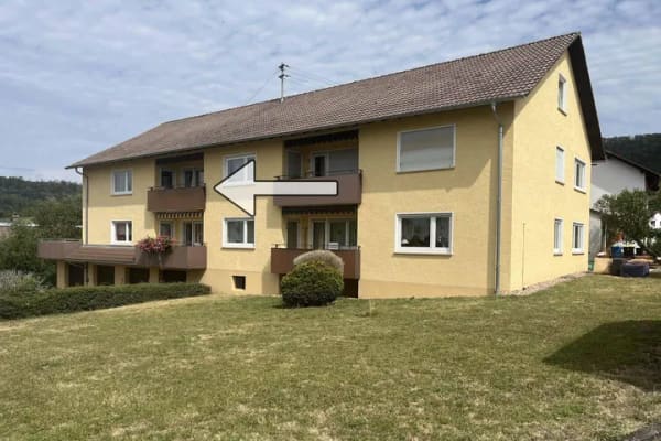 Immobilie in Denkingen - Helle 3-Zimmer-Wohnung  mit Garage und Garten in Denkingen - Bild 1