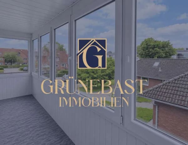 Immobilie in Esens - Helle 3-Zimmer-Wohnung mit Garage in zentraler Sackgassenlage - Bild 0