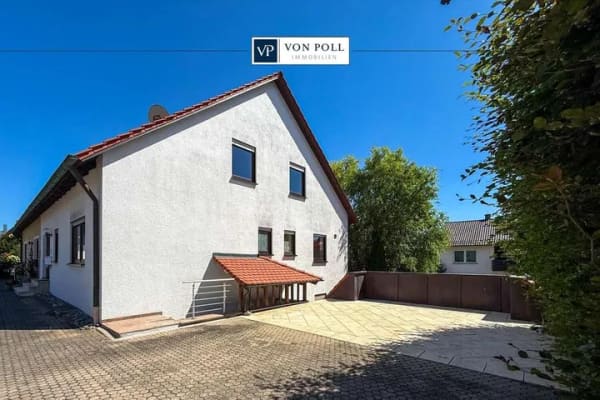 Immobilie in Fremdingen - DHH auf großem Grundstück mit Terrasse, Balkon und Dachterrasse - viel Stauraum und Doppelgarage - Bild 0
