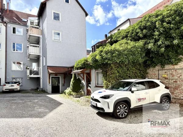 Immobilie in Kaufbeuren - 3-Zimmer-Wohnung in der Kaufbeurer Altstadt mit Balkon und Stellplatz - Bild 1