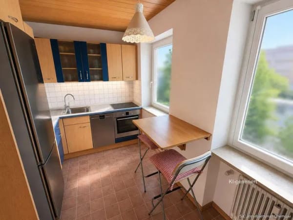 Immobilie in Traunstein - 3,5-Zimmer Wohnung mit Südbalkon u. Fahrstuhl, zentrumsnah in Traunstein 
- gut vermietet! - Bild 0