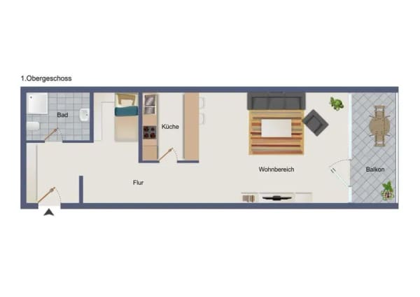 Immobilie in Darmstadt - Vermietete Wohnung mit Tiefgaragenstellplatz in beliebter Lage - Bild 1