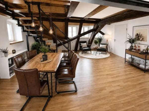 Immobilie in Lauchheim - Hauptstraße 2, Lauchheim: 3-Zimmer-Maisonette im Dachgeschoss, ca. 89 m², provisionsfrei - Bild 1
