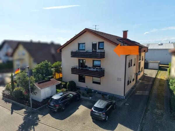 Immobilie in Sinzheim - Dachgeschosswohnung in Sinzheim - Bild 1