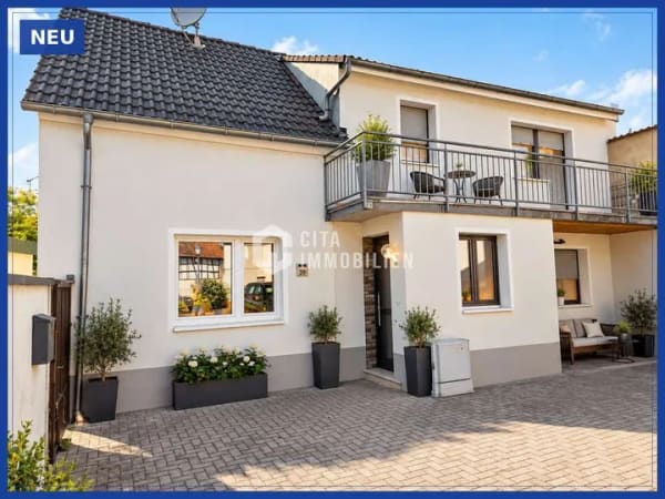 Immobilie in Münster (Hessen) - Renoviertes 6-Zimmer-Haus in Münster bei Dieburg | 170 m² Wfl. & Dachstudio - Bild 0