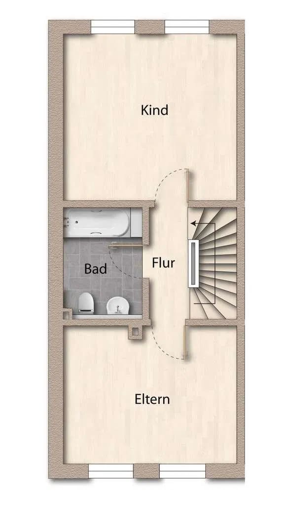Immobilie in Bargfeld-Stegen - Freies Reihenmittelhaus in zentraler Lage - Bild 4