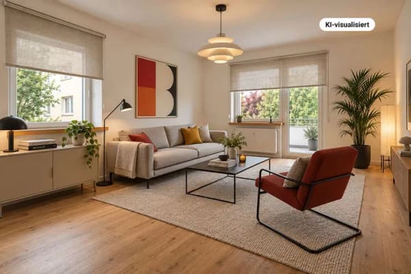 Immobilie in Uetersen - 3D VIRTUAL TOUR - Moderne Hochparterrewohnung mit Balkon in Uetersen - Bild 2