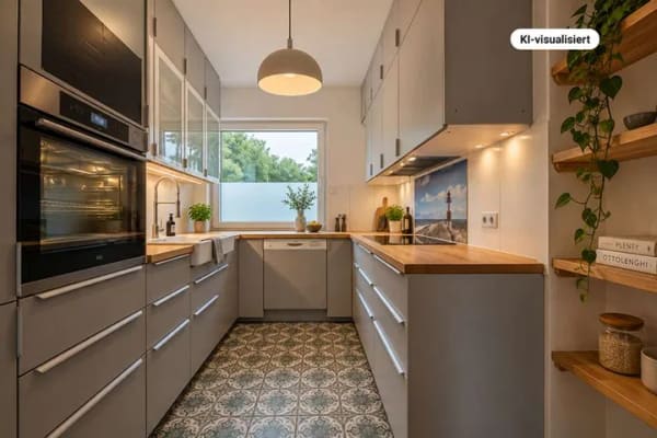 Immobilie in Uetersen - 3D VIRTUAL TOUR - Moderne Hochparterrewohnung mit Balkon in Uetersen - Bild 4