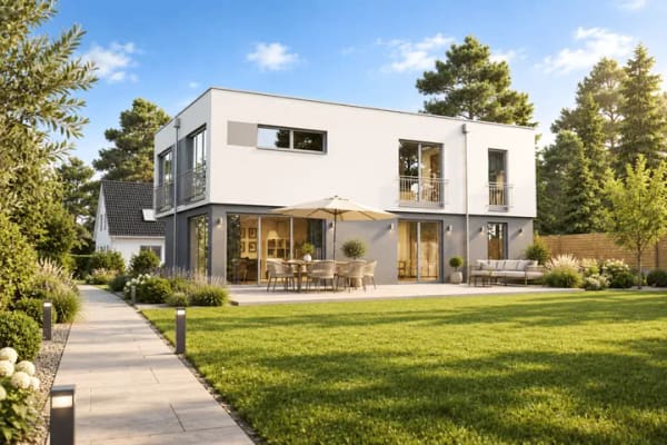 Immobilie in Colmberg - Anpassbare Stadtvilla mit Grundstück |  Familienfreundliches Neubaugebiet in Colmberg - Bild 1