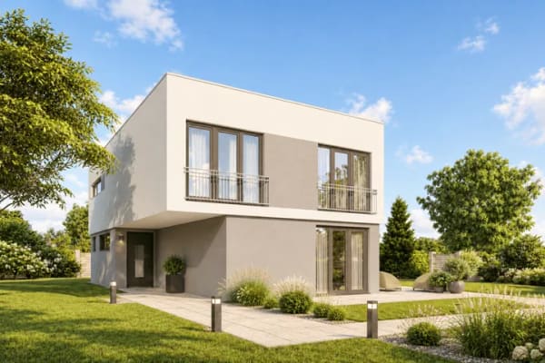 Immobilie in Colmberg - Anpassbare Stadtvilla mit Grundstück |  Familienfreundliches Neubaugebiet in Colmberg - Bild 4