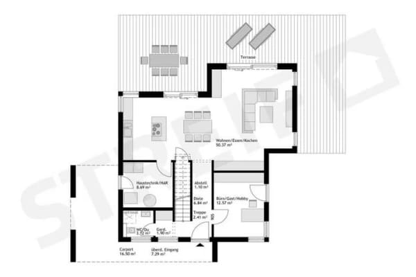 Immobilie in Raubach - Individuell geplante Stadtvilla in Raubach - Ihr Traumhaus mit STREIF - Bild 1