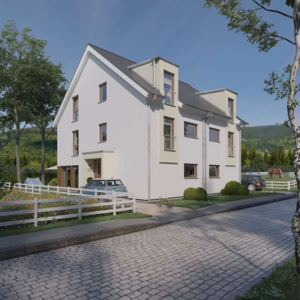 Immobilie in Althengstett - LivingHaus Doppelhaus - Individuell geplant, großzügig gelebt - Bild 0