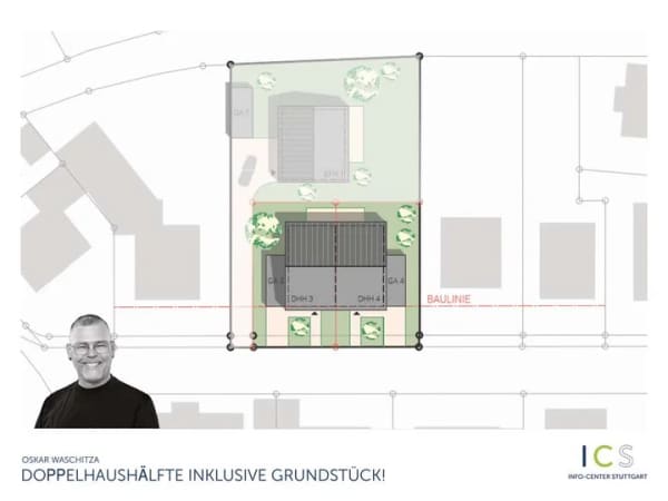 Immobilie in Schwaikheim - Moderne Doppelhaushälfte mit Grundstück - Bild 3