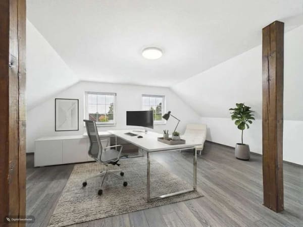 Immobilie in Leiferde - Barrierefreies Erdgeschoss und 172m²: sechs Zimmer, Kamin und Garten auf 543 m² in Leiferde b. GF - Bild 3