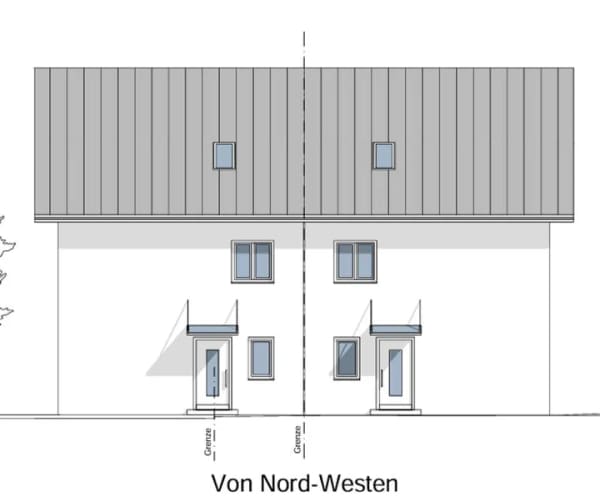 Immobilie in Zangberg - Provisionsfrei: Neubau Doppelhaushälfte mit PV Anlage  und unverbaubarem Alpenblick! - Bild 1